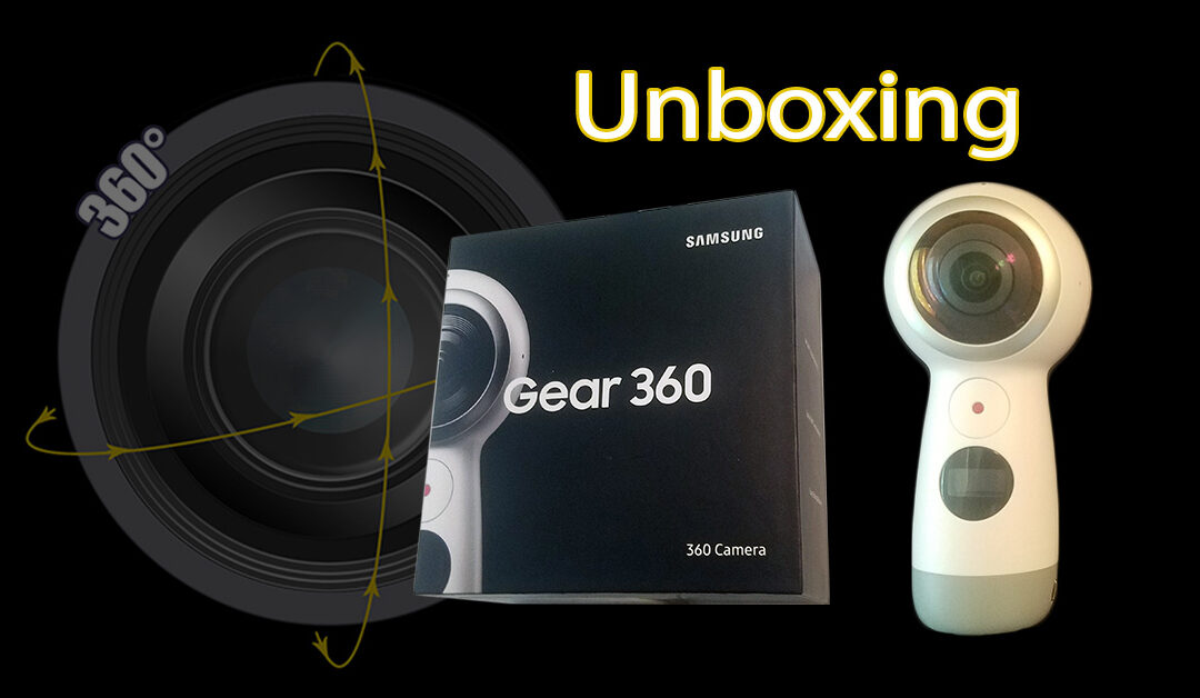 Unboxing the 2nd Generation Samsuing 360 Camera (2017) in 360 Virtual Reality!