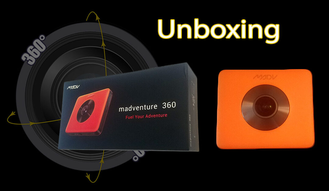 Unboxing the Madventure 360 Camera in 360!